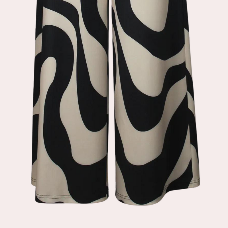 Elegante Damen-Hose mit Hoher Taille und Bequemlichkeit