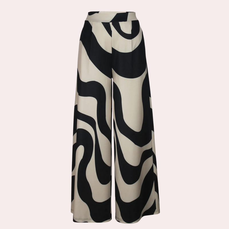 Elegante Damen-Hose mit Hoher Taille und Bequemlichkeit