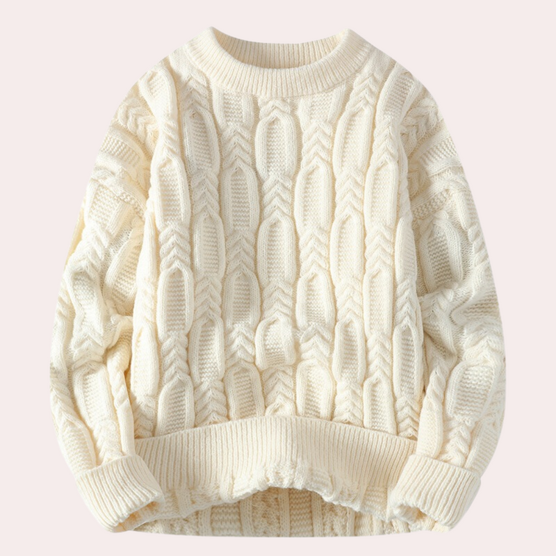 Warme Herren Strickpullover für Alltag