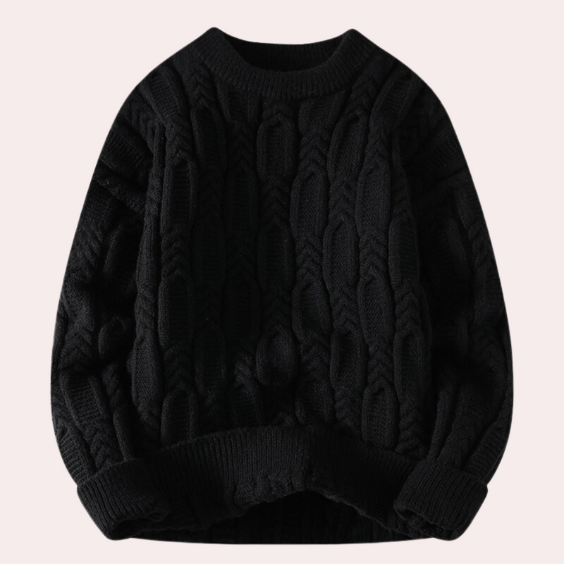 Warme Herren Strickpullover für Alltag