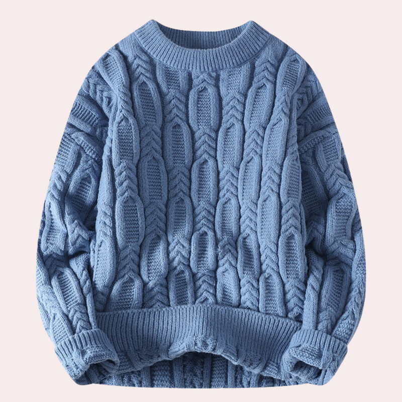 Warme Herren Strickpullover für Alltag