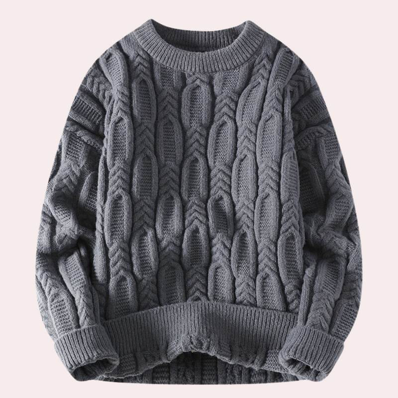 Warme Herren Strickpullover für Alltag