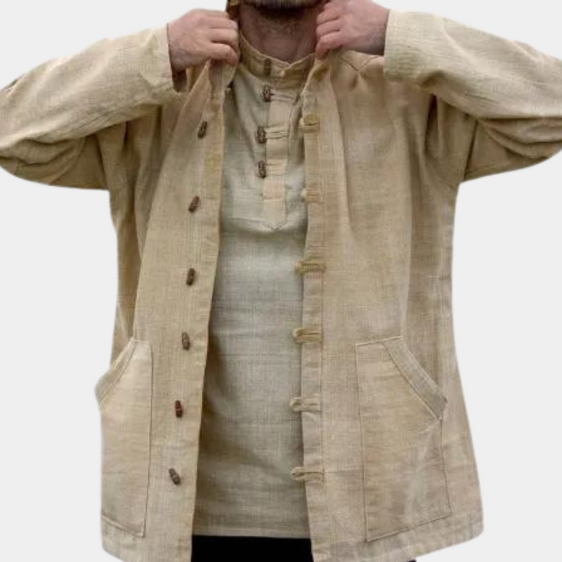 Stylische Herrenjacke mit Kapuze