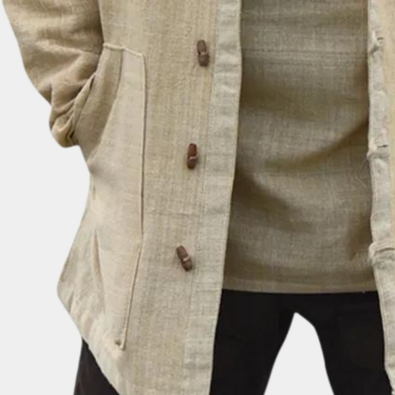 Stylische Herrenjacke mit Kapuze