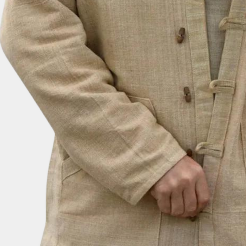 Stylische Herrenjacke mit Kapuze