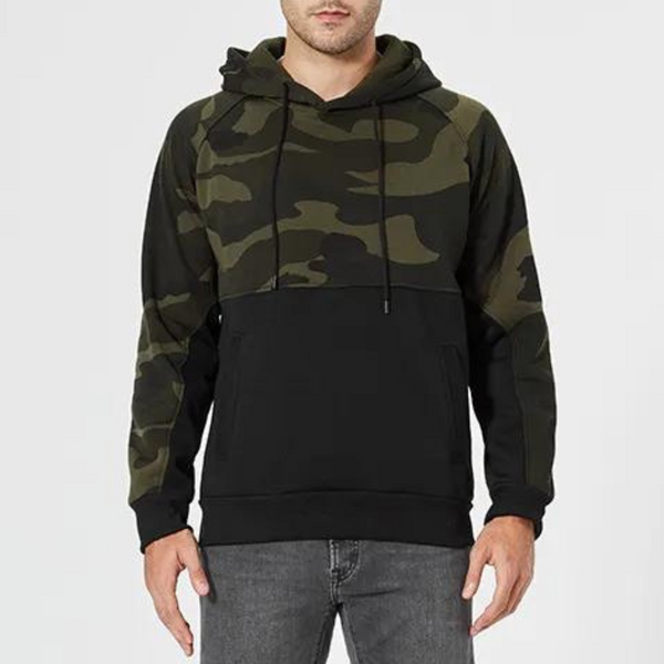 Bequemer Camouflage Hoodie für Herren