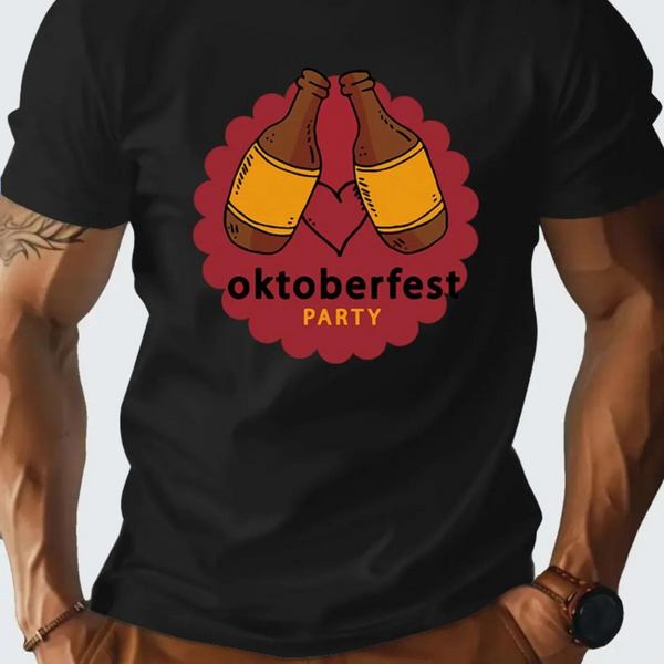 Dominic - Stilvolles und Bequemes Oktoberfest T-Shirt für Herren