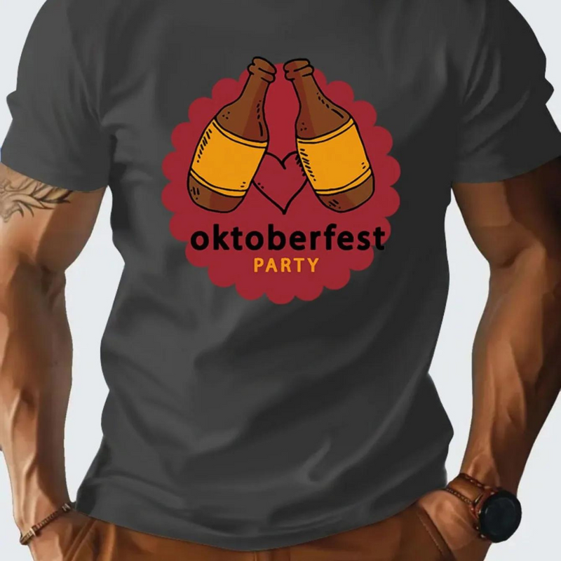Dominic - Stilvolles und Bequemes Oktoberfest T-Shirt für Herren
