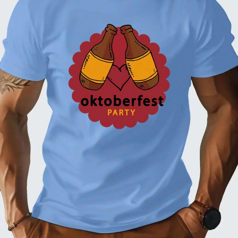 Dominic - Stilvolles und Bequemes Oktoberfest T-Shirt für Herren