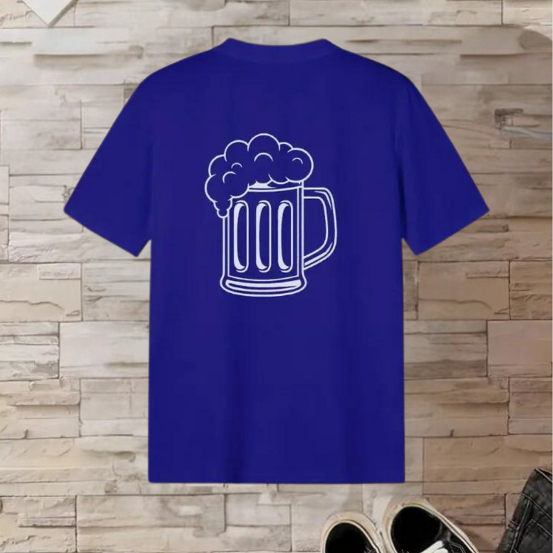 Georgios - Oktoberfest T-Shirt für Herren mit Bierkrugdruck