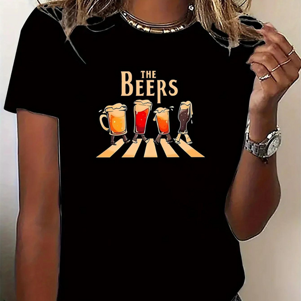 Noor - Oktoberfest-Zapfparty-T-Shirt für Damen