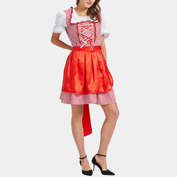 Elegantes Dirndl Kleid für das Oktoberfest Erlebnis