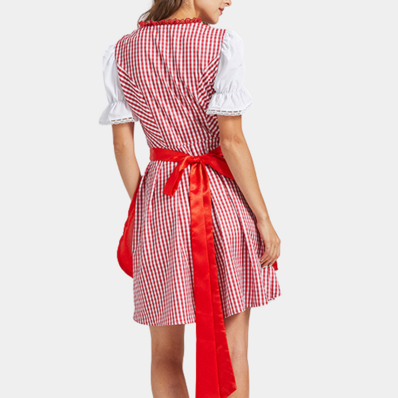 Elegantes Dirndl Kleid für das Oktoberfest Erlebnis