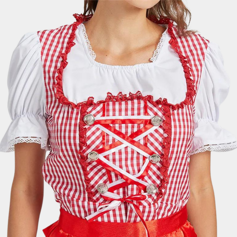 Elegantes Dirndl Kleid für das Oktoberfest Erlebnis