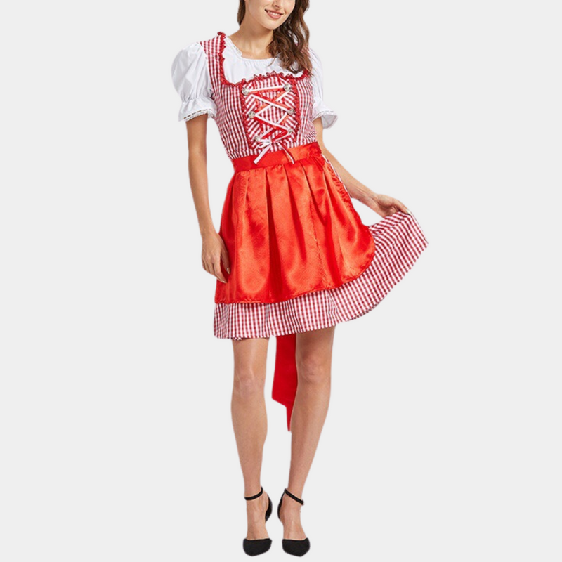 Elegantes Dirndl Kleid für das Oktoberfest Erlebnis