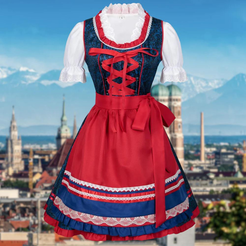 Elegante Damen Oktoberfest Kleid mit zeitlosem Charme