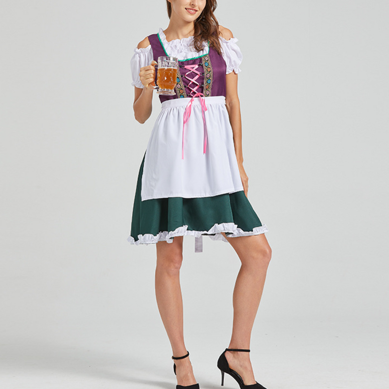 Elegante Celestine - Vielseitige traditionelle Damenkleid