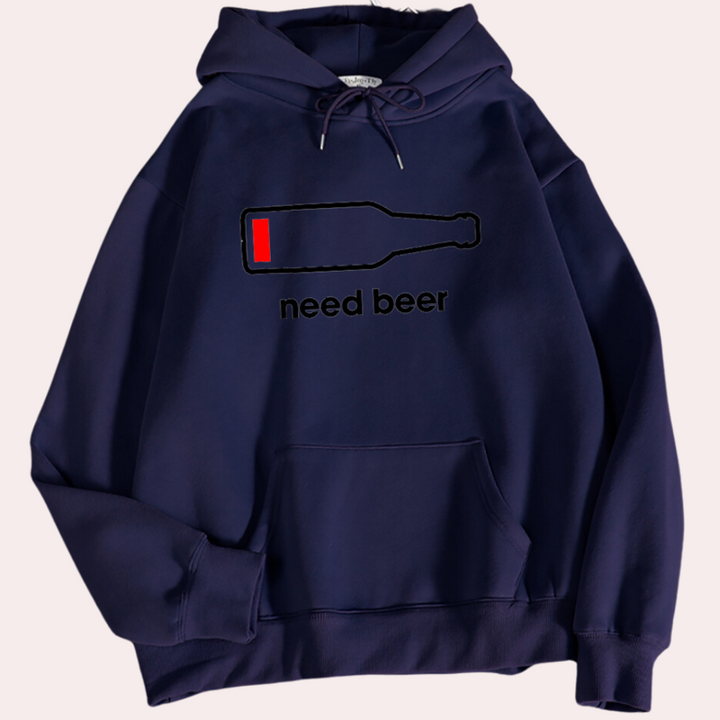 Festlicher und bequemer Kapuzenpullover für Männer