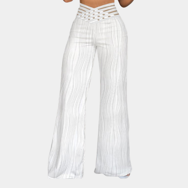 Elegante Damenhose mit Hoher Taille für Stilbewusste