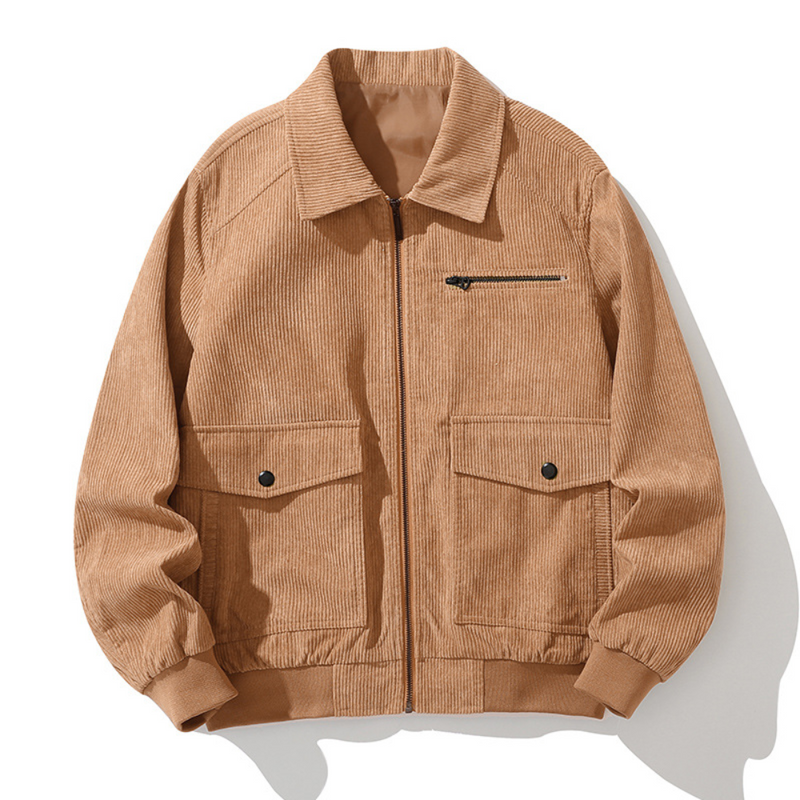 Weicher und stilvoller Herrenjacke