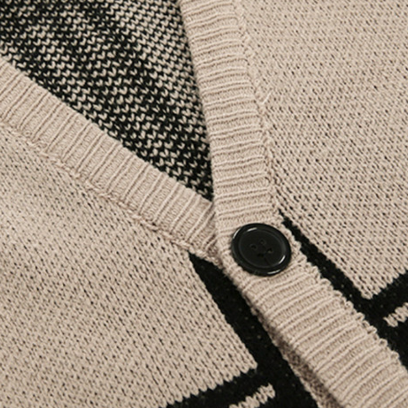 Elegante Strickjacke für Herren
