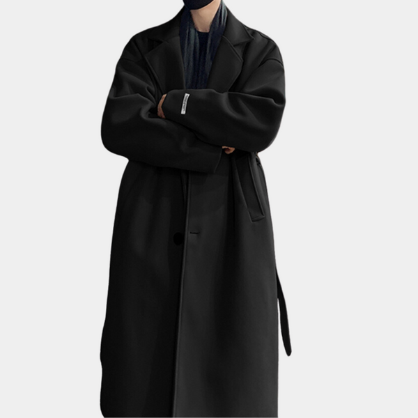 Eleganter, warmer Trenchcoat für Männer
