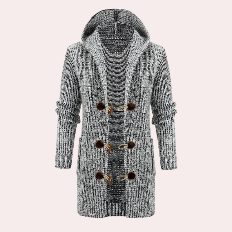 Weiches Herrenhoodie mit Kapuze