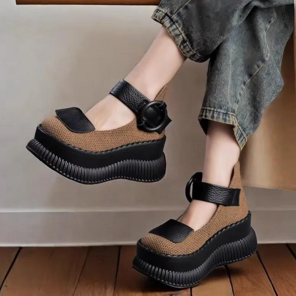 Bequeme und stilvolle Damenschuhe mit Riemen