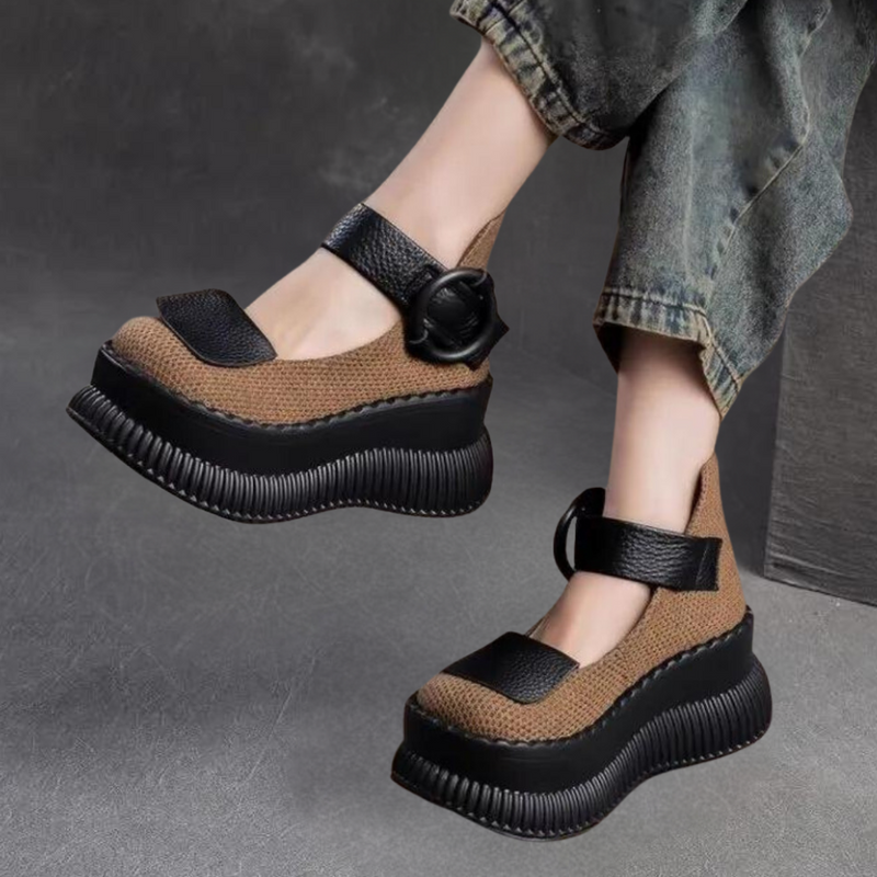 Bequeme und stilvolle Damenschuhe mit Riemen