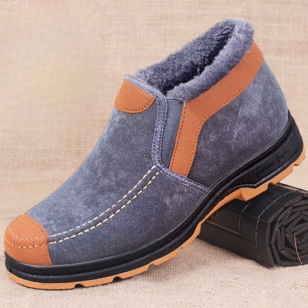 Warme Herren Enkelschuhe für den Winter
