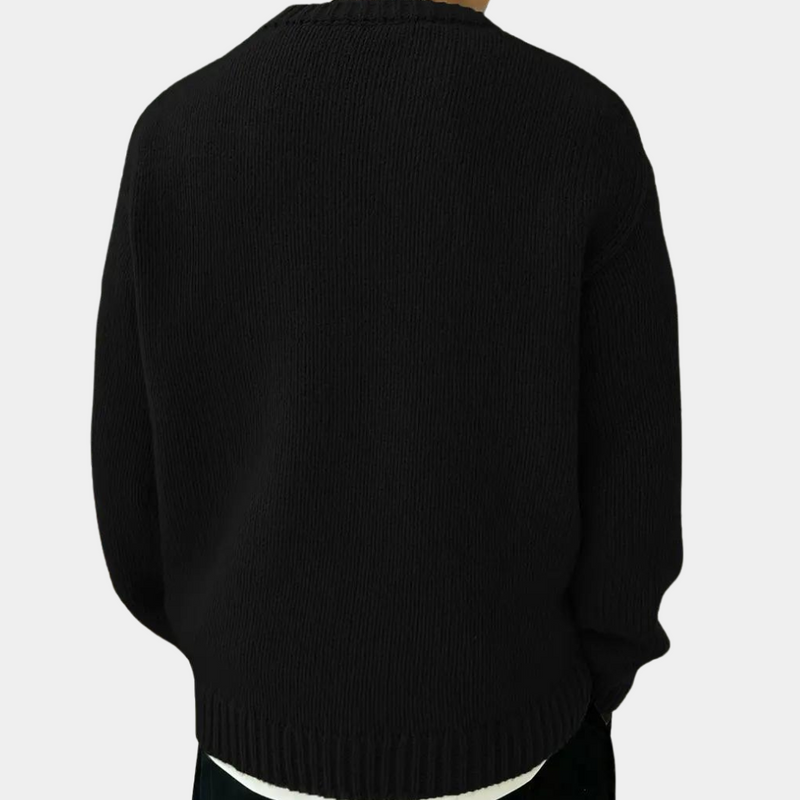 Warme Lange Mouwen Strickpullover für Männer