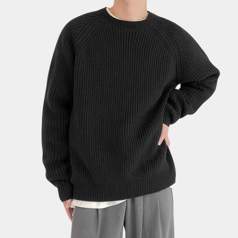 Warme Lange Mouwen Strickpullover für Männer
