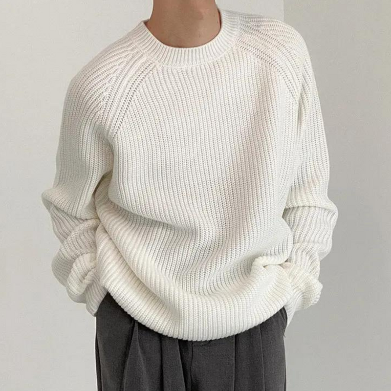 Warme Lange Mouwen Strickpullover für Männer