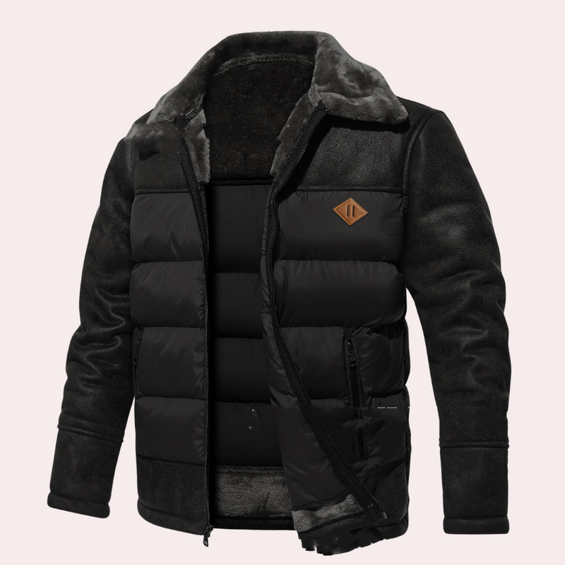 Warme und bequeme Herrenjacke für den Winter