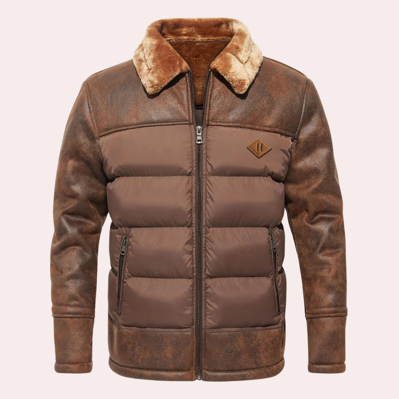 Warme und bequeme Herrenjacke für den Winter