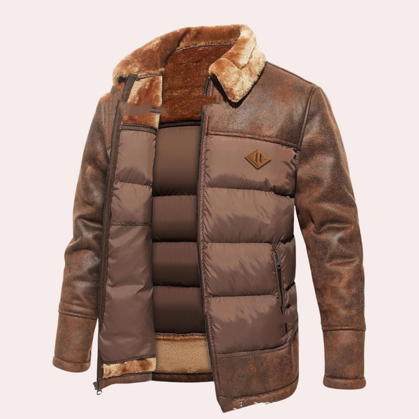 Warme und bequeme Herrenjacke für den Winter