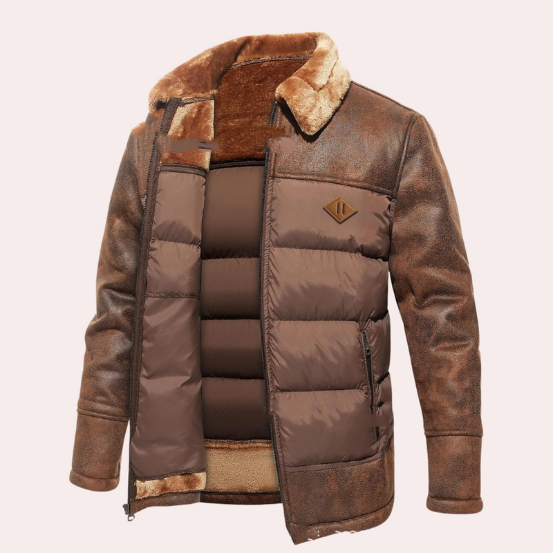 Warme und bequeme Herrenjacke für den Winter