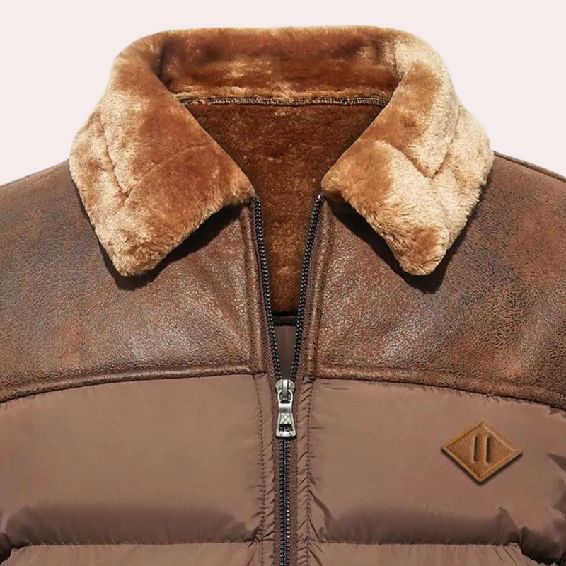 Warme und bequeme Herrenjacke für den Winter