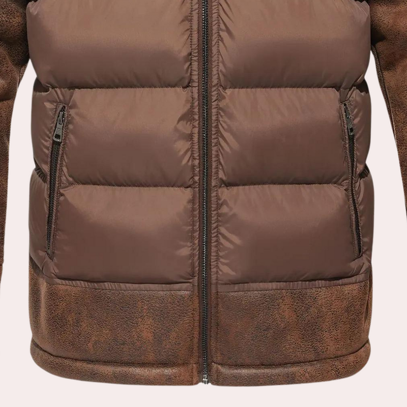 Warme und bequeme Herrenjacke für den Winter