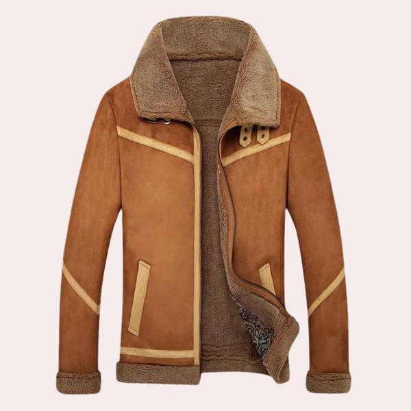 Warme und bequeme Winterjacke für Herren