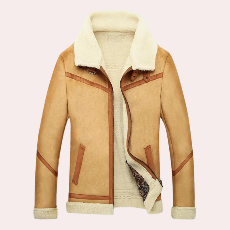 Warme und bequeme Winterjacke für Herren