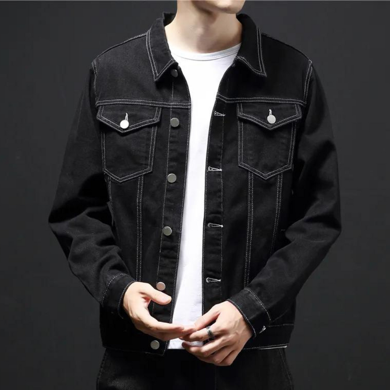 Bequeme und warme Jeansjacke für Männer