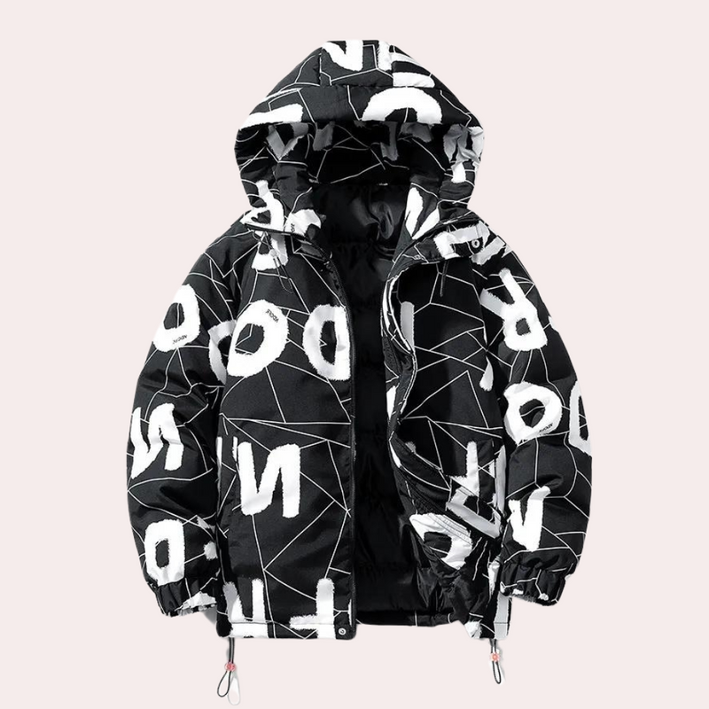 Modische und bequeme Kapuzenjacke