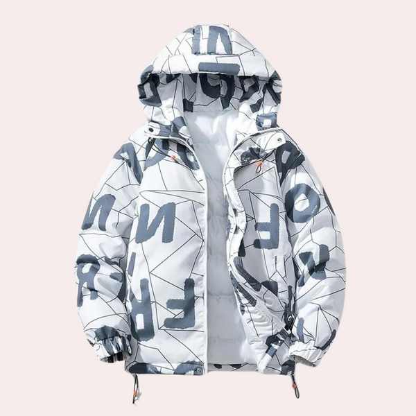 Modische und bequeme Kapuzenjacke