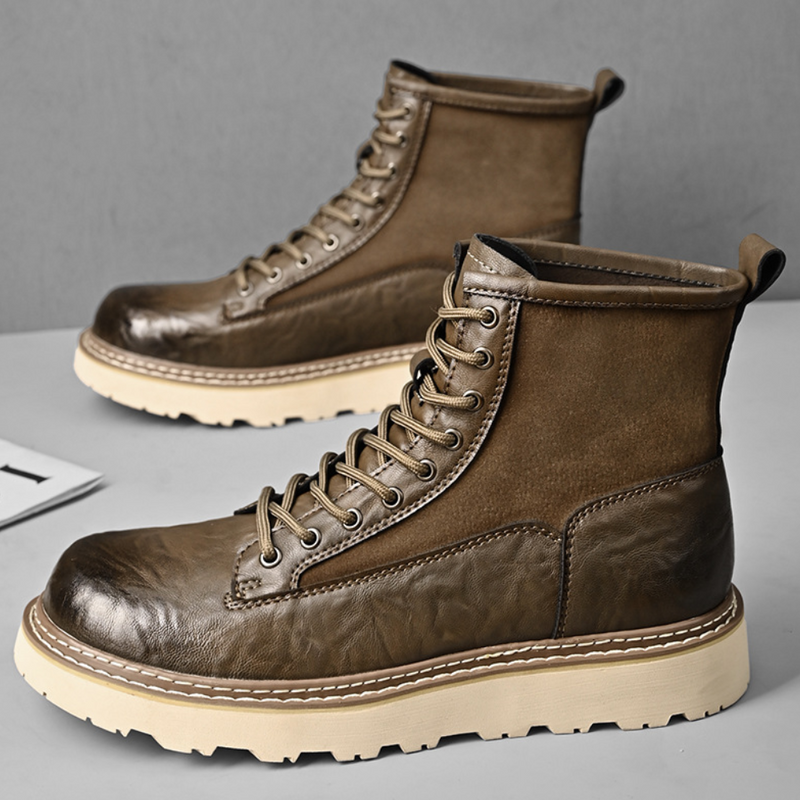 Elegante hohe Stiefel für Herren