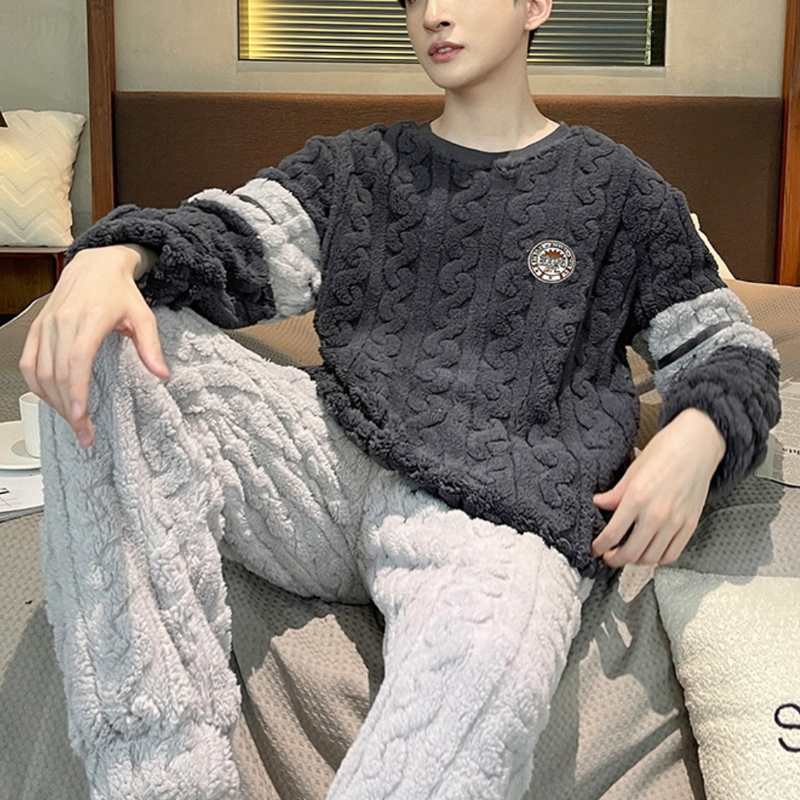 Weiche und bequeme Herren-Pyjama-Set
