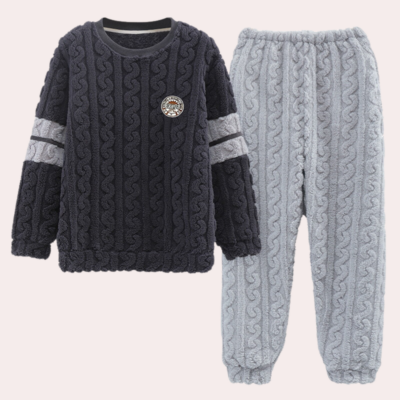 Weiche und bequeme Herren-Pyjama-Set