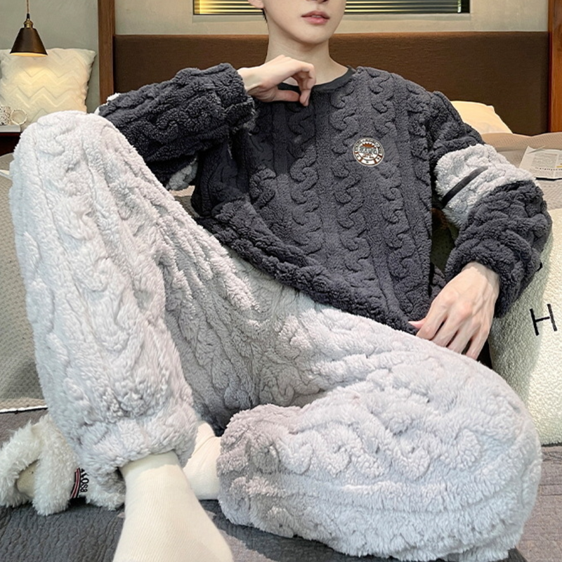 Weiche und bequeme Herren-Pyjama-Set