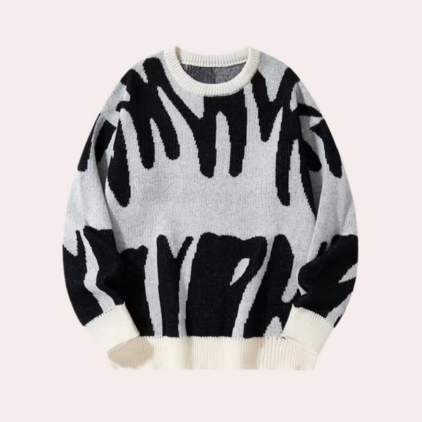 Elegante Warme Strickpullover für Herren