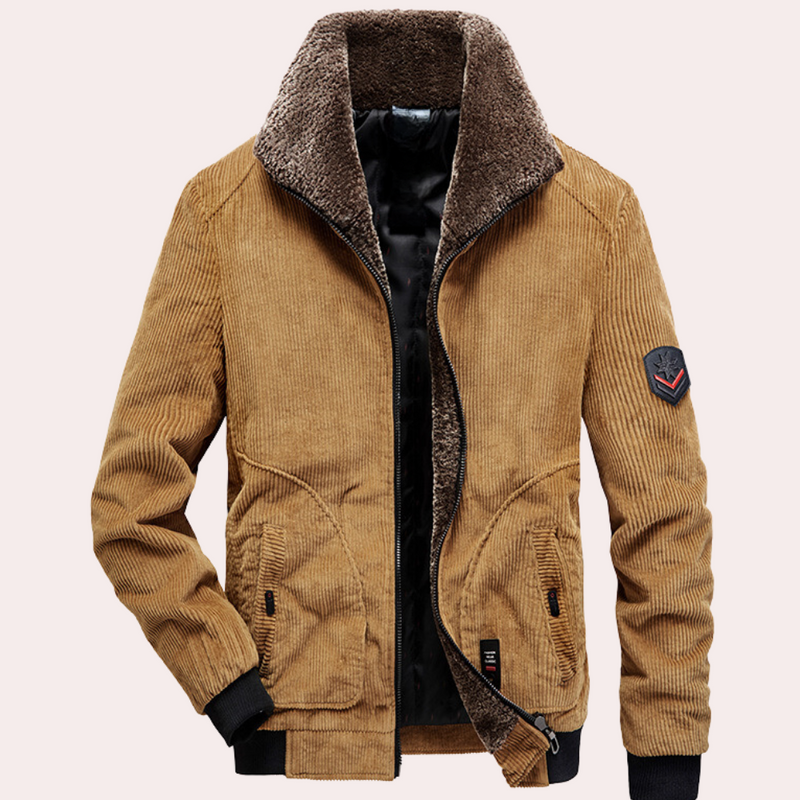 Warme und bequeme Herrenjacke